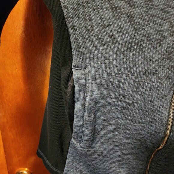 Women's Medium Browning Blue Fleece Lined Mock Neck Full Zip Jacket - Picture 7 of 10